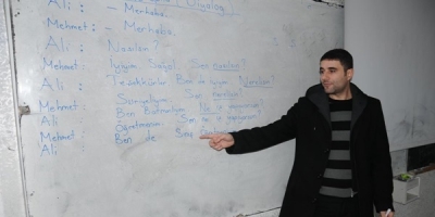 Suriyeli Öğretmenler Türkçe Öğreniyor